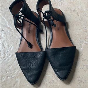 Lucky Brand leather flats